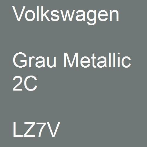 Volkswagen, Grau Metallic 2C, LZ7V.